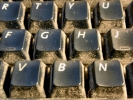 dusty keyboard